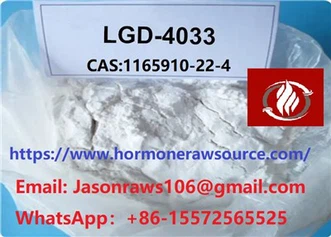Ligandrol (LGD4033) Sarms en pols per a culturisme CAS:1165910-22-4